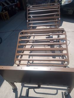 Semi-electric hospital bed