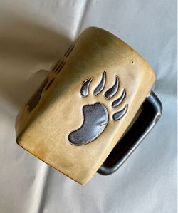 12-oz Mara of Mexico Hand-Crafted Bear Paw Pottery Mug