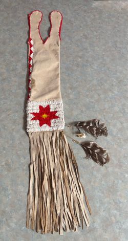 NATIVE AMERICAN PIPE BAG