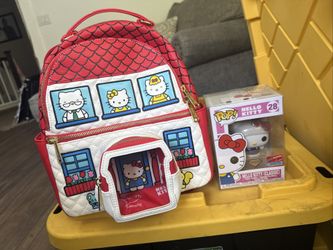 Funko Pop & Loungerfly Backpack Hello Kitty