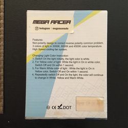 Mega Racer Led Changing Colors