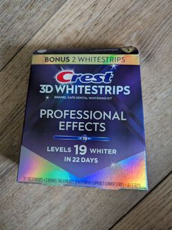 Whitening strips
