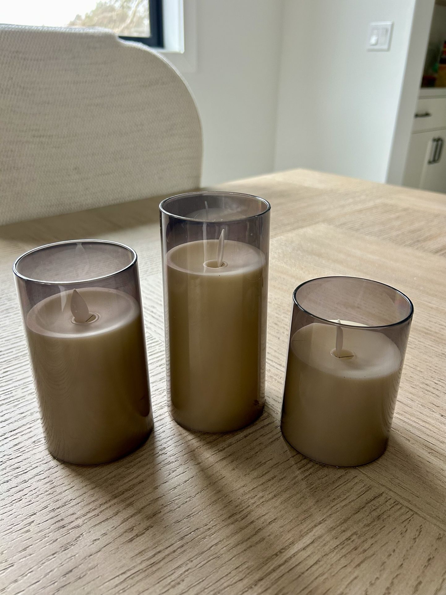 Flameless Candles - 3 Pack