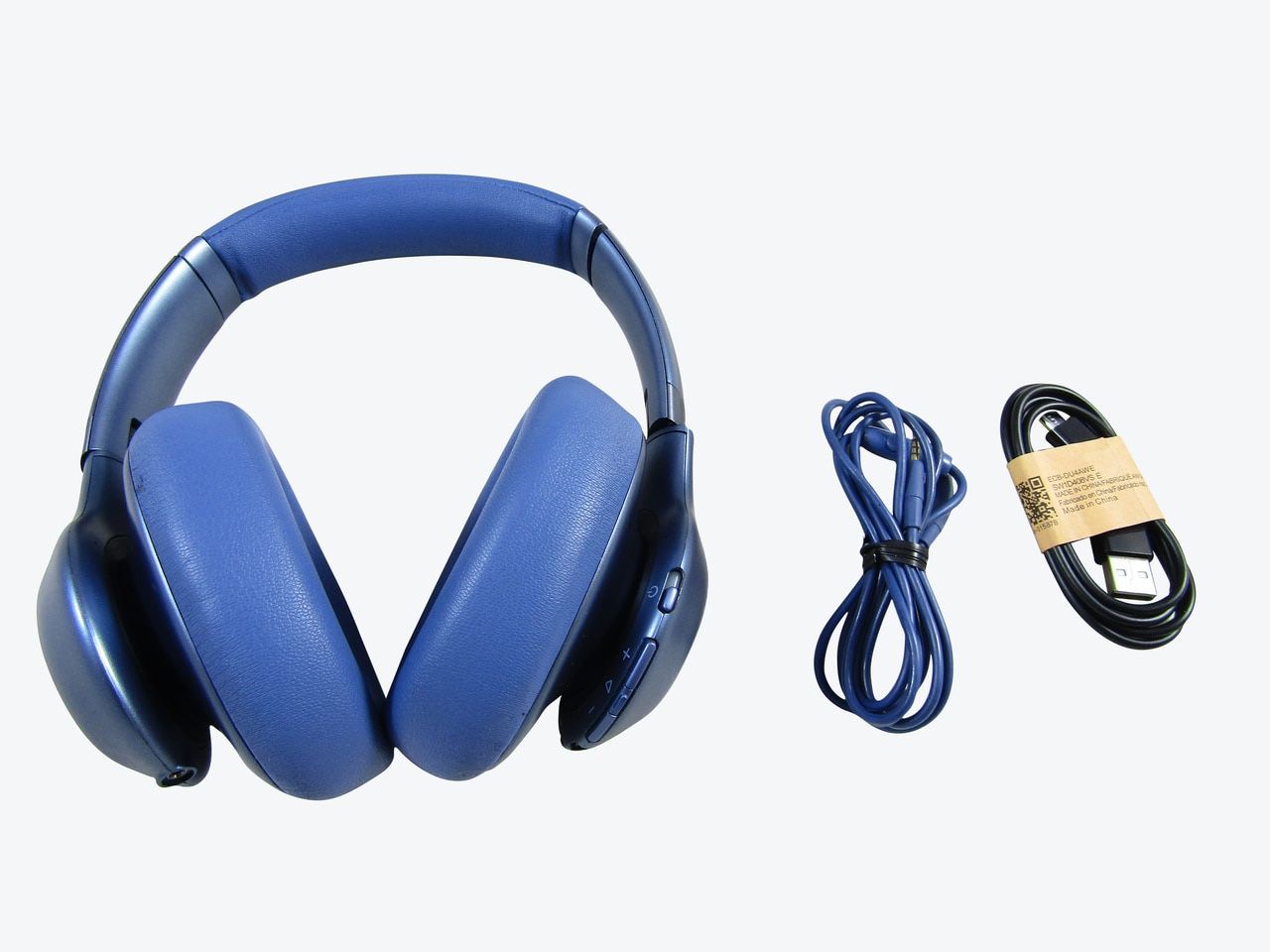 JBL Everest Elite 750NC Adaptive Noise Cancelling (ANC) Headphones Blue VG  Jbl