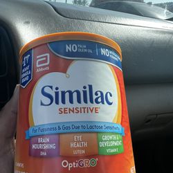 4 Similac Sensitive Formula Cans