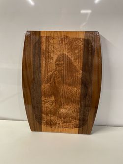 Praying Sasquatch Cutting Board
