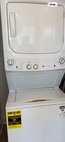 GE washer dryer combo