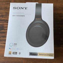 SONY WH-XM4 1000Wireless Headphones 