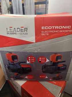 brand new Leader Ecotronic 250 (1 HP Multistage Electronic Booster Pump)