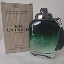 COACH  GREEN EAU DE TOILETTE FOR MEN 3.3OZ/100ML, NEW IN BOX