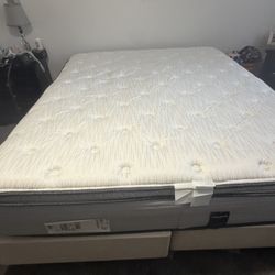 Cal King Beauty Rest Mattress Tempur-Pedic Box Springs