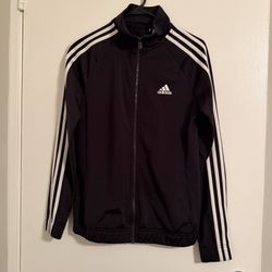 Adidas Teal Jacket with White Accents