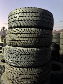 275/70r18 Michelin tires en excelentes condiciones de vida las 4