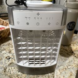 Brigin Portable Air Conditioner 1000ml Portable Air Conditioner 1600ml Portable AC Unit with 2/4/8 Hour Timer, Powerful 3 Speed 7 Color LED Evapora