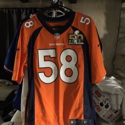 Von Miller Super Bowl 50 Denver Broncos Jersey