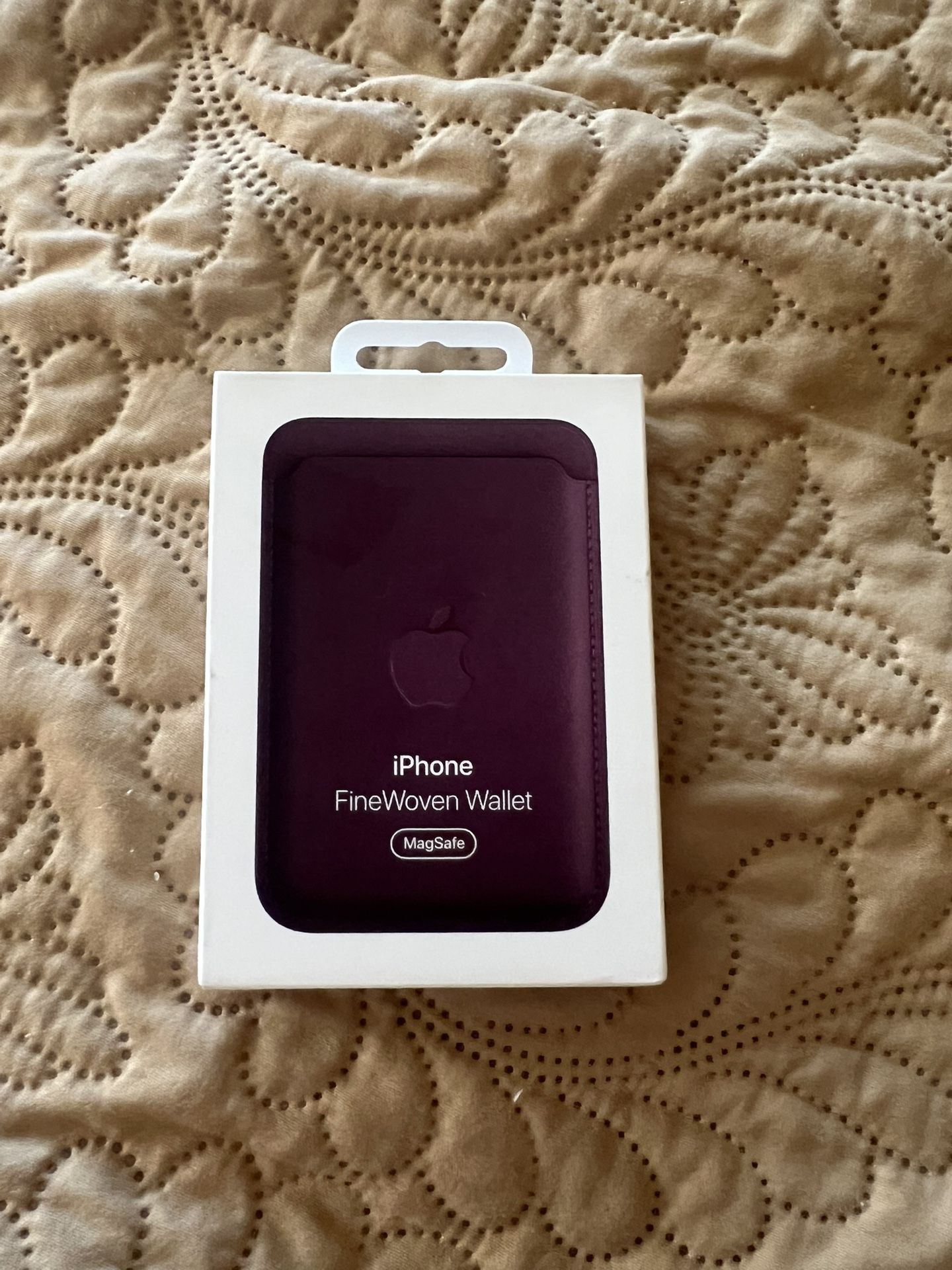Apple - iPhone FineWoven Wallet with MagSafe - Mulberry