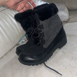 Costco Furry Boots