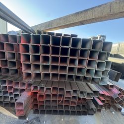 1.5”x1.5”x24’ 14ga STEEL TUBE - IN STOCK!