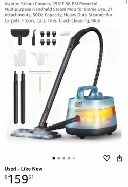 Aspiron Steam Cleaner