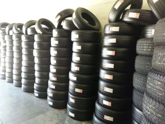 Used tires installed