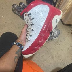 Air Jordan 9 Gym Red Sz 11 