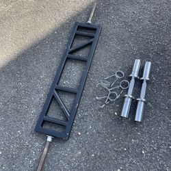 Multigrip Barbell And Dumbbell Handles 