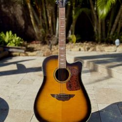 Urban PLAYER ACOUSTIC Laminate Top Acoustic Guitar Sunburst