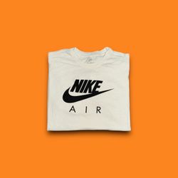 Nike air sportswear t-shirt white mens large 