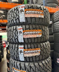 275/65/18 Arroyo RT 4 New Tires Installed And Balanced