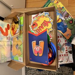 Party Supplies Sesame St