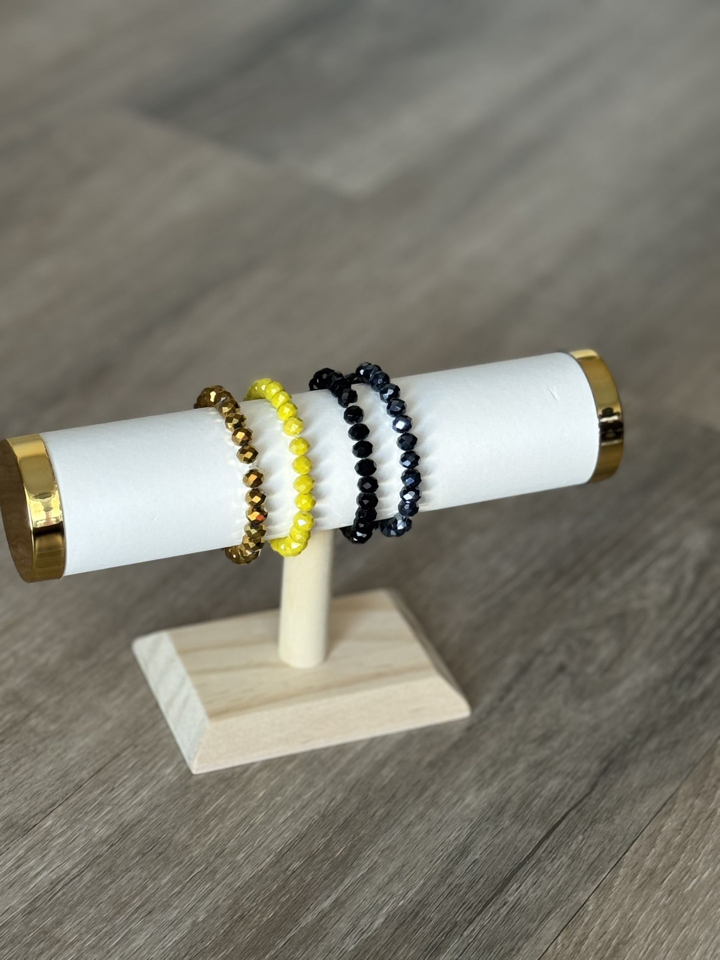 Handmade Beaded Stretch Bracelet 