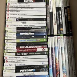 Xbox 360 And Xbox 360 Kinect Games 