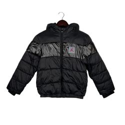 Jordan Big Kids Jordan Bold Stripe Jacket big Kids SZ MEDIUM 