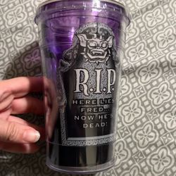 Nice Halloween Purple Cold Drink Cup New 
