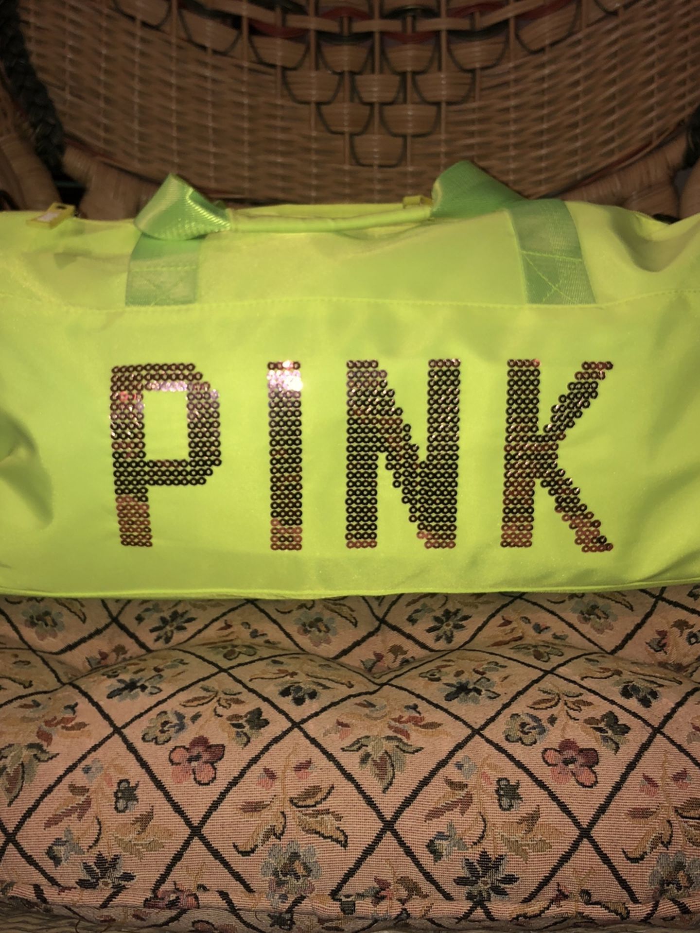 Women’s Fashion Duffel Handbag Lime Green