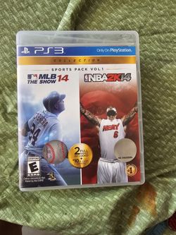 PS3 MLB14 and NBA2K14