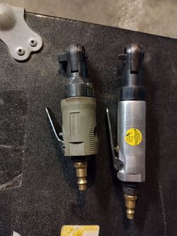 Air Impact Rachet Tools. Sizes 1/4 & 3/8
