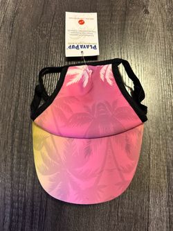 Playa Pup Dog Sun Visor Hat