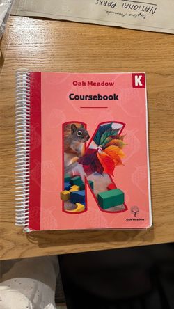 Oak Meadow kindergarten coursebook and resource book