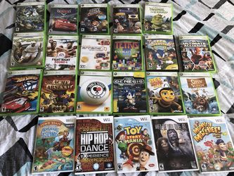 Xbox 360 games - like new / All WII games were SOLD