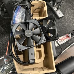 240mm And 360mm Nzxt Aio With LCD Screen