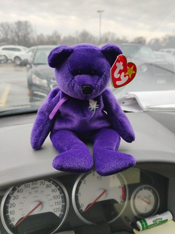 Princess Diana Bear Ty Beanie Baby