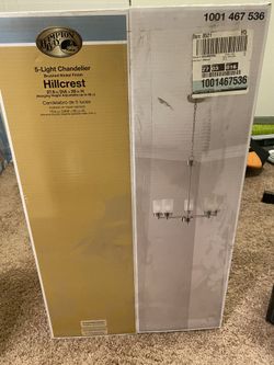 Hillcrest 5 light chandelier