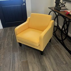New Canary Yellow Guest Chair