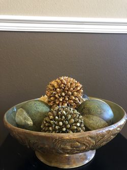 Decorative Bowl Centerpiece