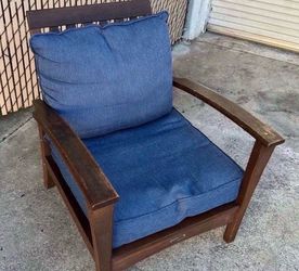 Marina Teak Wood Outdoor Patio Armchair - Durable, Weather-Resistant, Stylish