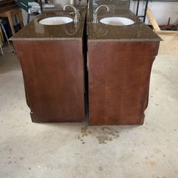 Restroom vanity’s With Sinks 