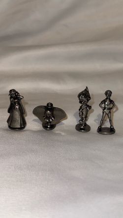Monopoly Disney Edition 2001 Game  Pewter figures