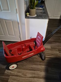 Radio Flyer 2 seater flat conversion kids wagon