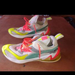 Size 11 - PUMA LQDCELL Origin White Yellow Alert